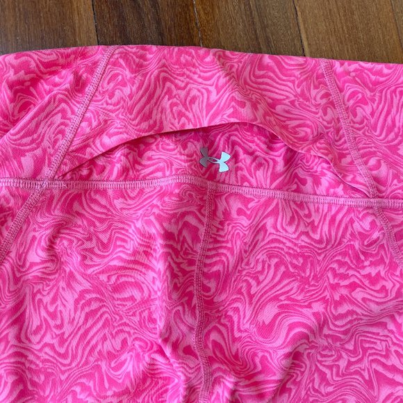 Under Armour Sz S High Rise Pink Leggings - Picture 6 of 9